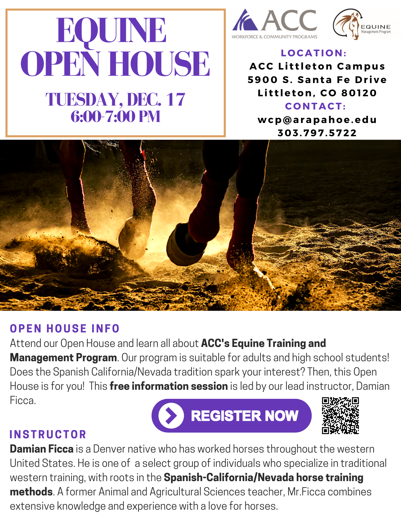 Free Equine Open House