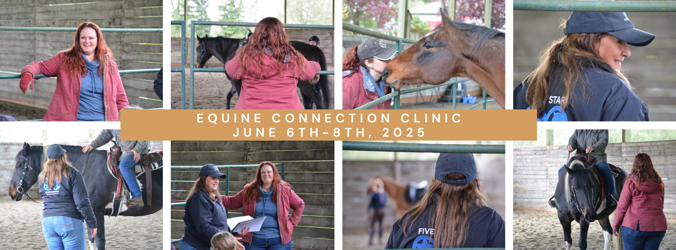 3 Day Equine Connection Clinic with Five Star Horsemanship and Spirit2Spirit - June 13th-15th, 2025