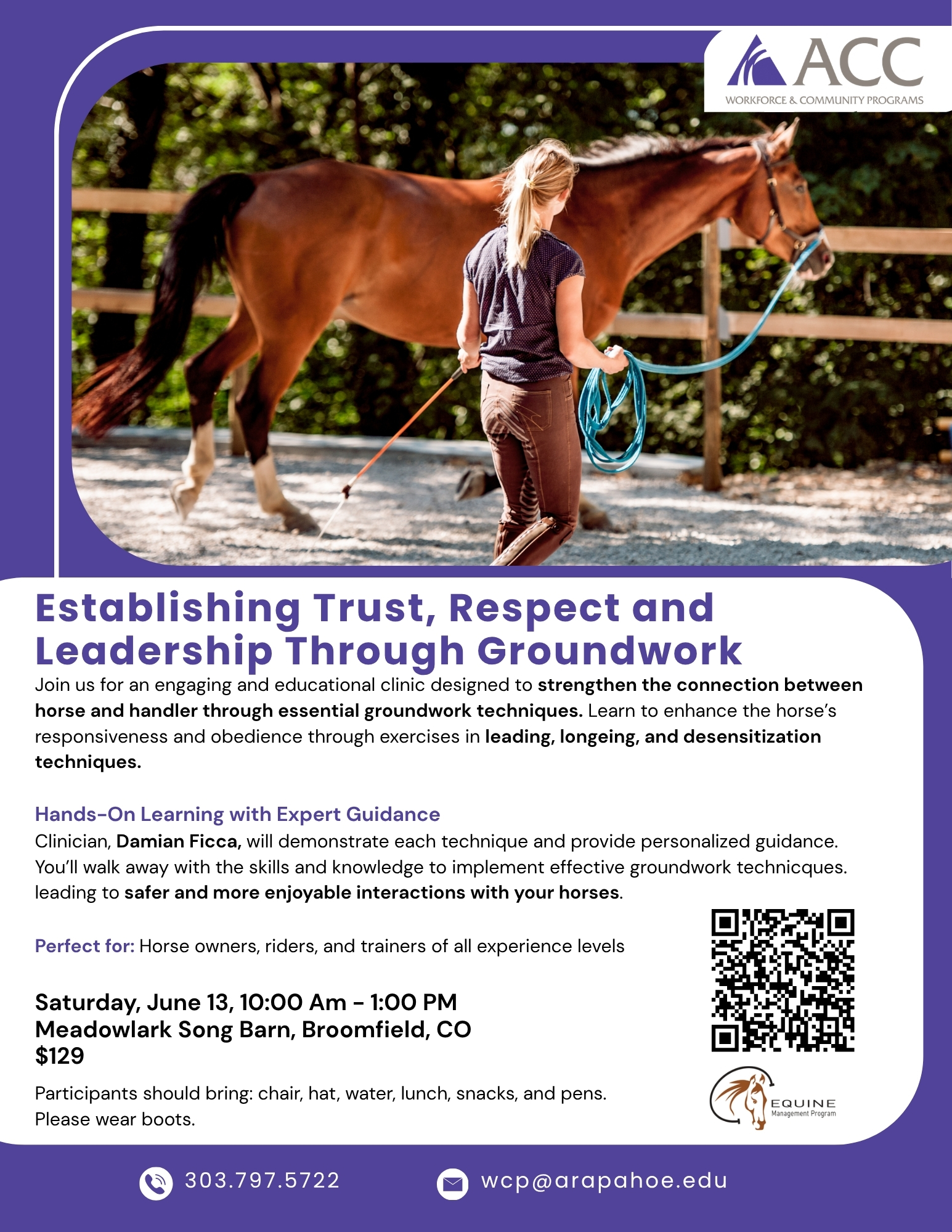 Establishing Trust, Respect and Leadership Through Groundwork