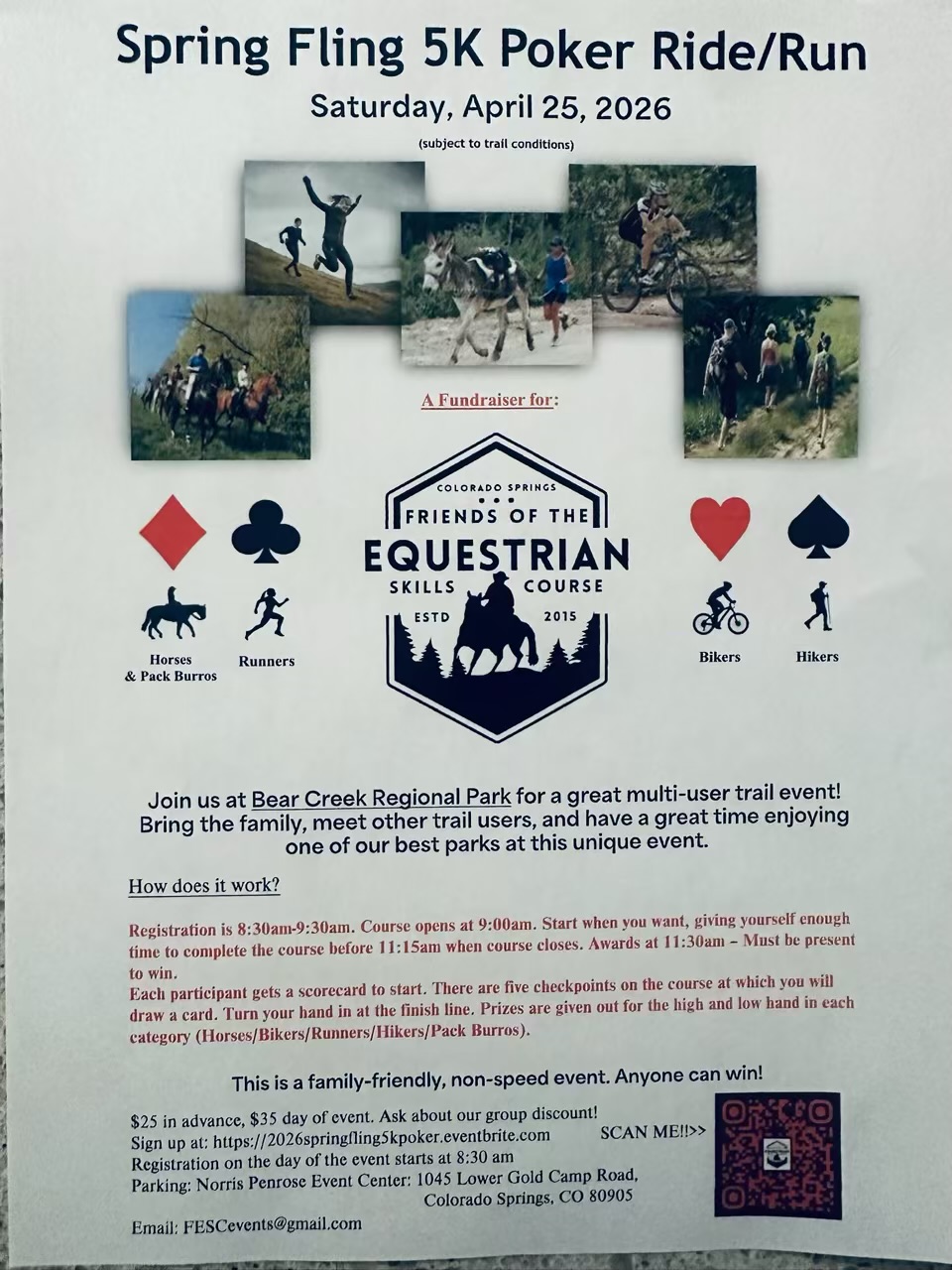 Spring Fling 5K Poker Ride