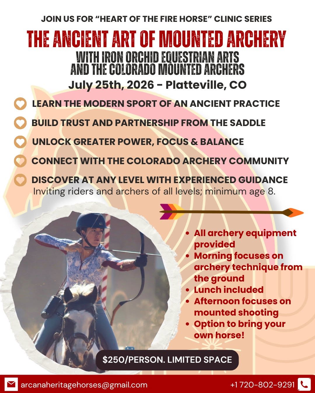 The Ancient Art of Mounted Archery with Iron Orchid Equestrian Arts and the Colorado Mounted Archers